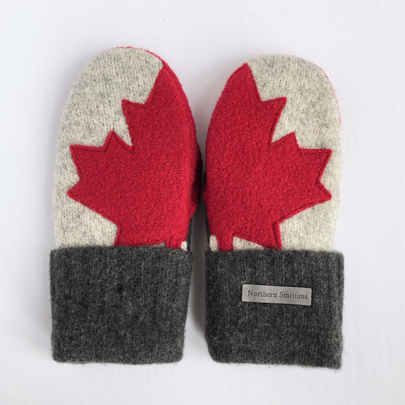 Large Canada Mittens