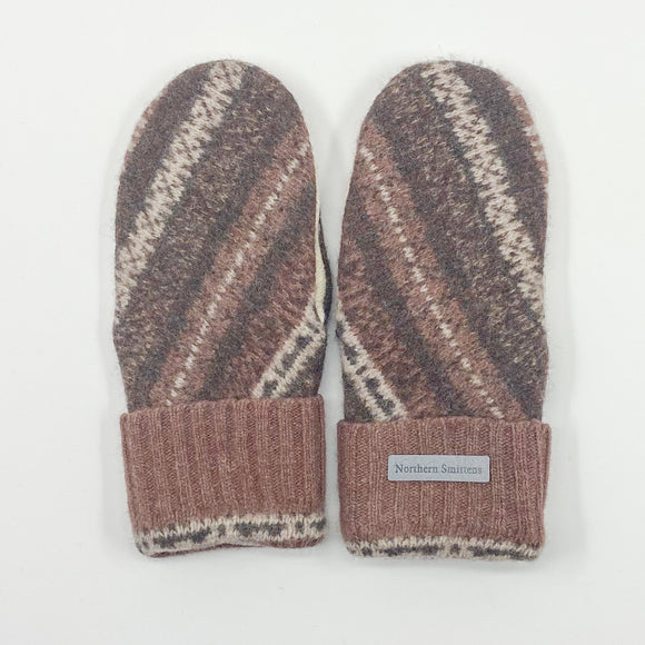 Recycled Wool Sweater Mittens -  small