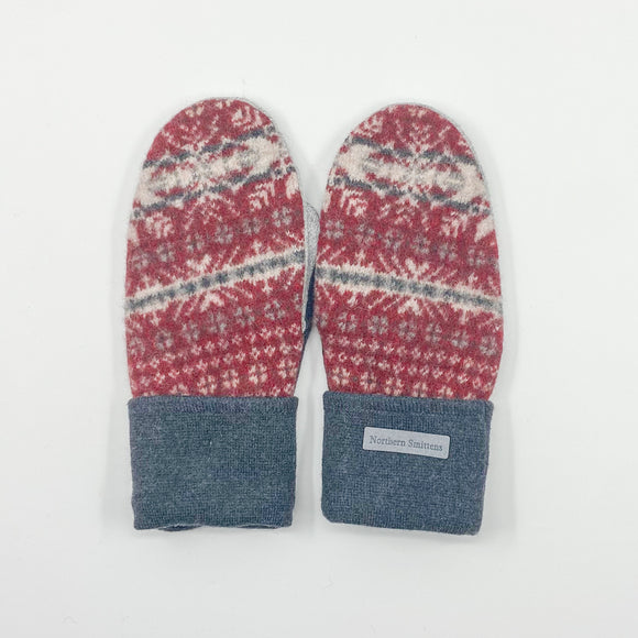 Recycled Wool Sweater Mittens -  small