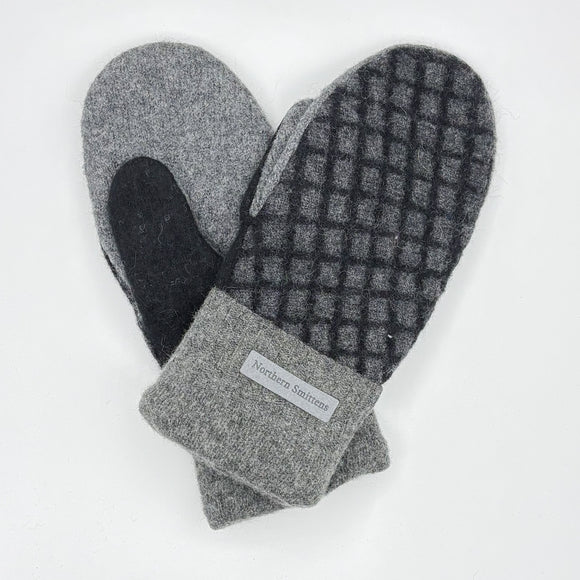 Recycled Wool Sweater Mittens -  small