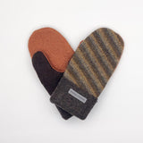 Recycled Wool Sweater Mittens - medium