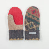Recycled Wool Sweater Mittens -  small