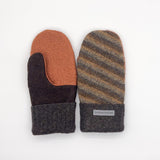 Recycled Wool Sweater Mittens - medium