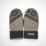 Recycled Wool Sweater Mittens - large