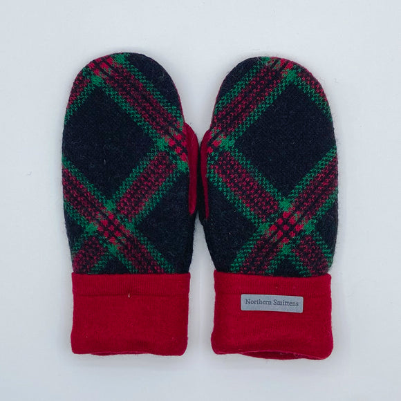 Recycled Wool Sweater Mittens - large