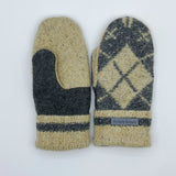 Recycled Wool Sweater Mittens - medium