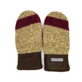 Recycled Wool Sweater Mittens - medium