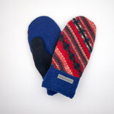 Recycled Wool Sweater Mittens - large