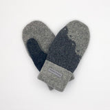 Recycled Wool Sweater Mittens - medium