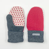 Recycled Wool Sweater Mittens - medium