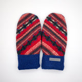 Recycled Wool Sweater Mittens - large