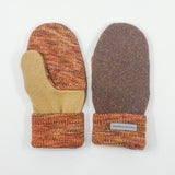 Recycled Wool Sweater Mittens - medium