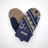 Recycled Wool Sweater Mittens - large