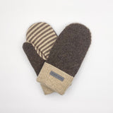 Recycled Wool Sweater Mittens - medium