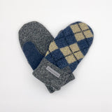 Recycled Wool Sweater Mittens - medium