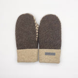Recycled Wool Sweater Mittens - medium