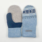 Recycled Wool Sweater Mittens - medium