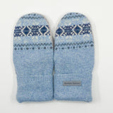 Recycled Wool Sweater Mittens - medium