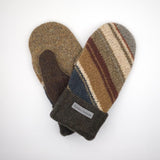 Recycled Wool Sweater Mittens - large