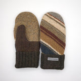 Recycled Wool Sweater Mittens - large