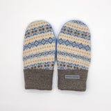Recycled Wool Sweater Mittens - medium