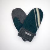 Recycled Wool Sweater Mittens - large