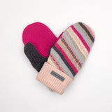 Recycled Wool Sweater Mittens - medium