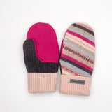 Recycled Wool Sweater Mittens - medium