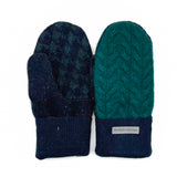 Recycled Wool Sweater Mittens - medium