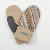 Recycled Wool Sweater Mittens -  small
