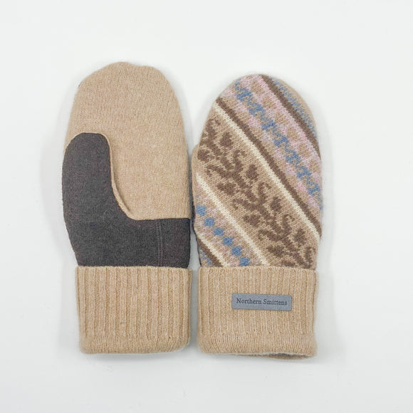 Recycled Wool Sweater Mittens - large
