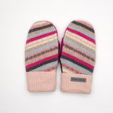 Recycled Wool Sweater Mittens - medium