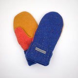 Recycled Wool Sweater Mittens - large