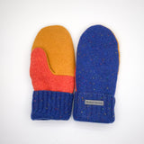 Recycled Wool Sweater Mittens - large