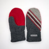 Recycled Wool Sweater Mittens - large
