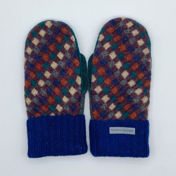 Recycled Wool Sweater Mittens - large