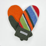 Recycled Wool Sweater Mittens -  small