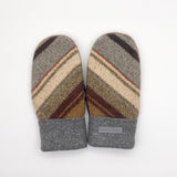 Recycled Wool Sweater Mittens - medium