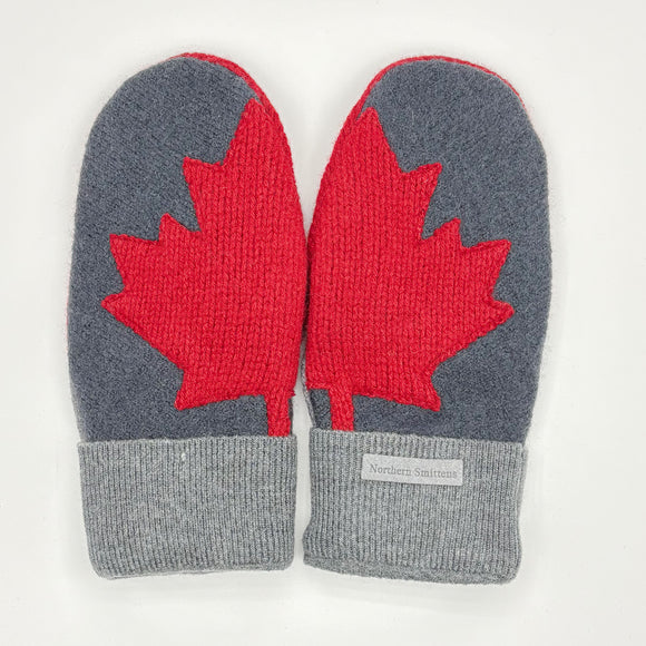Recycled Wool Sweater Mittens - medium - Canada Mittens