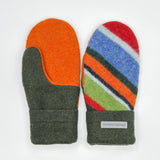 Recycled Wool Sweater Mittens -  small