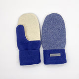 Recycled Wool Sweater Mittens - medium
