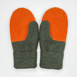 Recycled Wool Sweater Mittens -  small