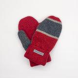 Recycled Wool Sweater Mittens - medium