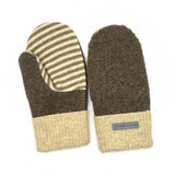 Recycled Wool Sweater Mittens - medium
