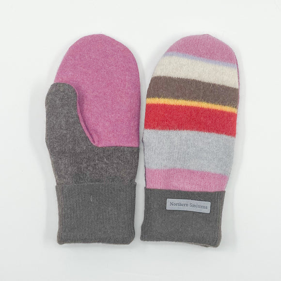 Recycled Wool Sweater Mittens - large