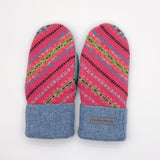 Recycled Wool Sweater Mittens -  small