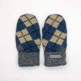 Recycled Wool Sweater Mittens - medium