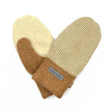 Recycled Wool Sweater Mittens - medium