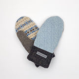 Recycled Wool Sweater Mittens -  small