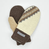 Recycled Wool Sweater Mittens -  small